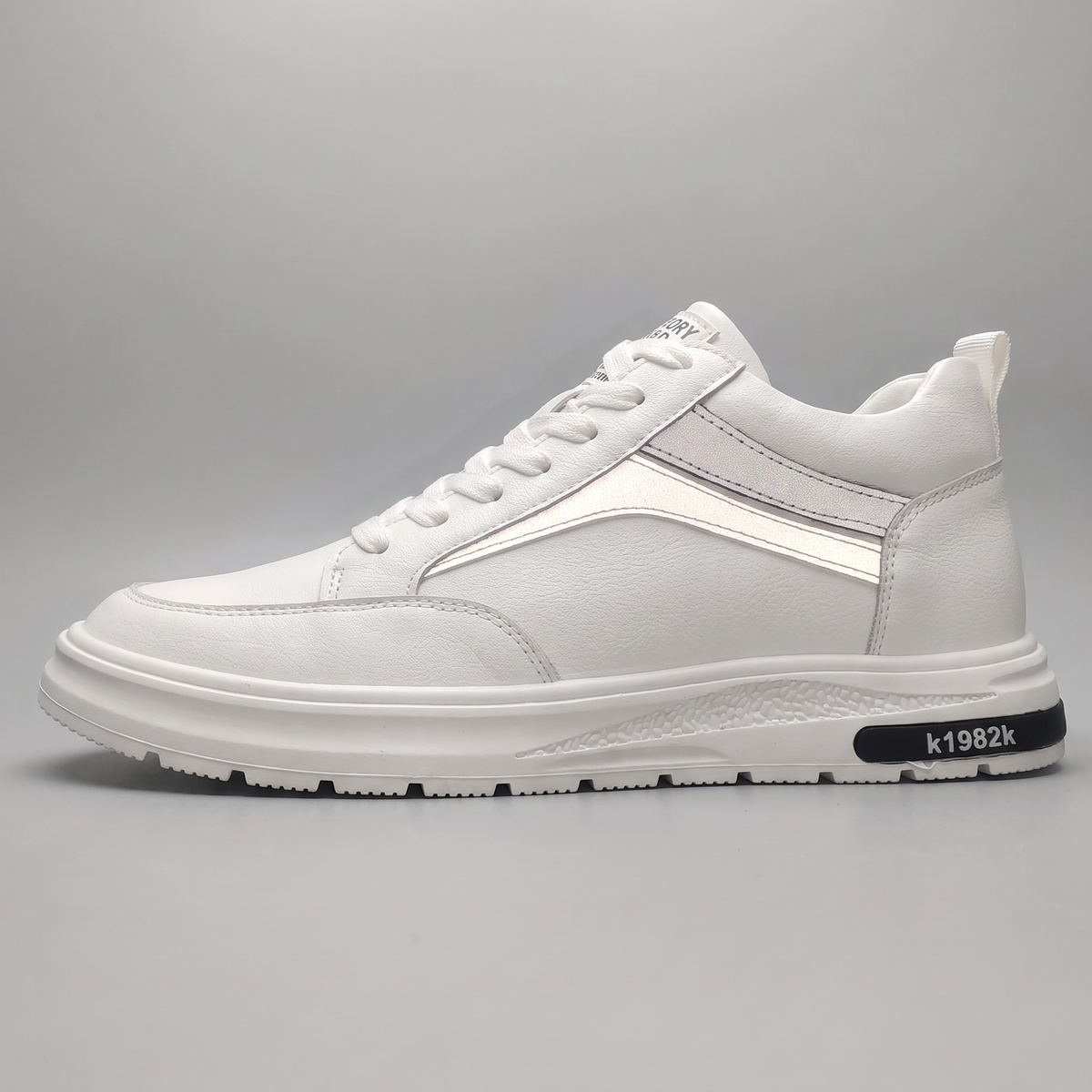 STATURE Prime white sneaker side profile